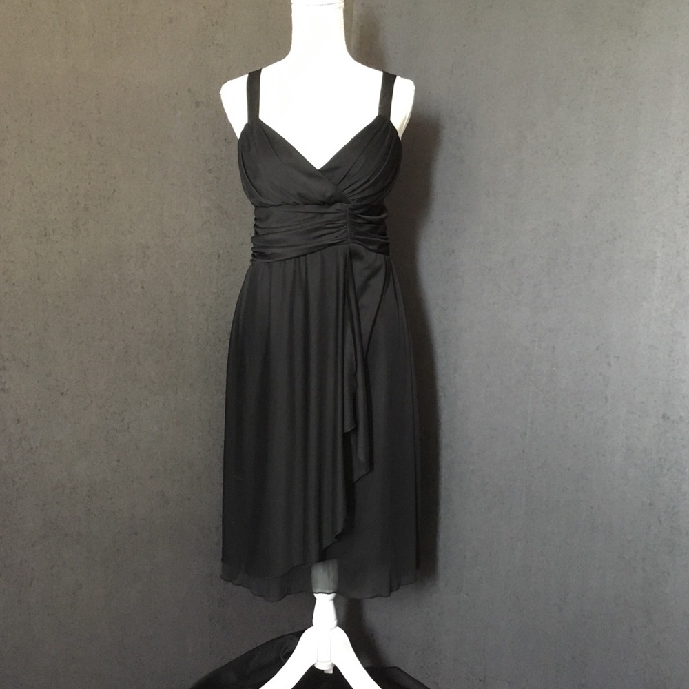 Women’s Black Cocktail Dress, Size 16